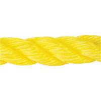 Braided Yellow Rope, Polypropylene, 300' Toolneeds Inc.