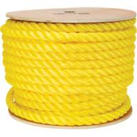 Braided Yellow Rope, Polypropylene, 144' Toolneeds Inc.