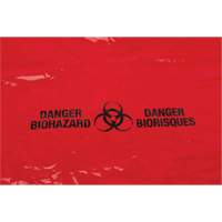 Waste Bags, Bio-Hazard, 38" L x 30" W, 2 mils Toolneeds Inc.