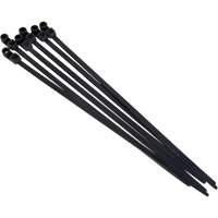 Attache-c&acirc;ble &agrave; visser, Longueur 8", R&eacute;sistance &agrave; la traction 50 lb, Noir Toolneeds Inc.