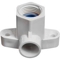 Raccord coude applique Flowguard Gold, Noeud x FPT, PVC-C, 1/2" Toolneeds Inc.