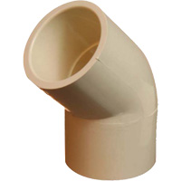 Raccord coude 45° Flowguard Gold, Standard, PVC-C, 1/2" Toolneeds Inc.