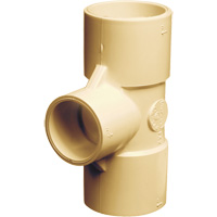 Raccord en T Flowguard Gold, R&eacute;ducteur, PVC-C, 3/4" x 3/4" x 1/2" Toolneeds Inc.