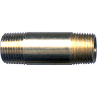 Long Pipe Nipple, Brass, 1/4", NPT x NPT Toolneeds Inc.