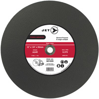 POWER ABRASIVE&reg; Cut-Off Wheel, 12" x 1/8", 20 mm Arbor, Type 1, 6370 RPM Toolneeds Inc.
