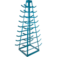 Bar Storage Racks - Horizontal Bar Racks, Horizontal, 9 Levels, 18" W x 40" D x 84" H, 1800 lbs. Cap. Toolneeds Inc.