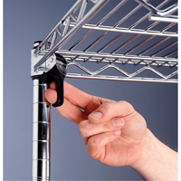 Super Adjustable Super Erecta Shelf&reg;, 4 Tiers, 36" W x 62-9/16" H x 18" D Toolneeds Inc.