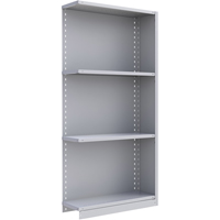 Interlok Shelving Unit, Steel, Boltless, 800 lbs. Capacity, 36" W x 76" H x 24" D Toolneeds Inc.