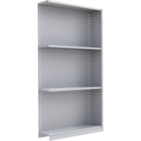 Interlok Shelving Unit, Steel, Boltless, 450 lbs. Capacity, 48" W x 88" H x 24" D Toolneeds Inc.