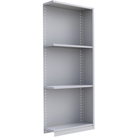 Interlok Shelving Unit, Steel, Boltless, 800 lbs. Capacity, 36" W x 88" H x 24" D Toolneeds Inc.