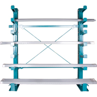 Cantilever Bar-Stock Racking - Regular-Duty, Single Sided, 14" Arm, 72" W x 84" H Toolneeds Inc.