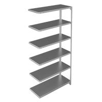 &eacute;l&eacute;ment de rayonnage, Acier galvanis&eacute;, Montant &agrave; fente, Capacit&eacute; 400 lb, 36" la x 72" h x 15" p Toolneeds Inc.