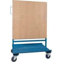 Bin/Pegboard Combo Rack, Double-sided, 38" W x 24-1/2" D x 55" H Toolneeds Inc.