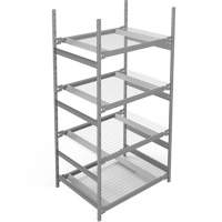 &eacute;tag&egrave;re de grande largeur, Sans boulons, Capacit&eacute; 1340 lb, 42" la x 84" h x 32" p Toolneeds Inc.