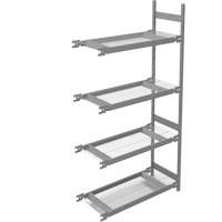 &eacute;tag&egrave;re de grande largeur, Acier, Sans boulons, Capacit&eacute; 1340 lb, 42" la x 84" h x 18" p Toolneeds Inc.