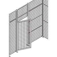 Porte basculante standard pour cloison en treillis m&eacute;tallique, 3' la x 7' h Toolneeds Inc.
