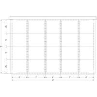 Cabinet d'entreposage &agrave; tiroirs int&eacute;gr&eacute; Interlok Toolneeds Inc.