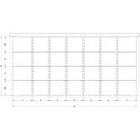 Cabinet d'entreposage &agrave; tiroirs int&eacute;gr&eacute; Interlok Toolneeds Inc.