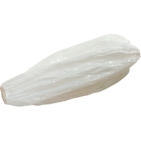 Disposable Sleeves, 18" long, Polyethylene, White Toolneeds Inc.