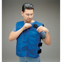Vestes de refroidissement avec pochettes pour insertions, Grand, Bleu royal Toolneeds Inc.
