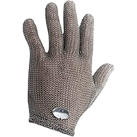 Mesh Glove, Size 6/X-Small, Stainless Steel Shell, ANSI/ISEA 105 Level 5 Toolneeds Inc.