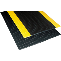 No. 419 Sof-Tred with Dyna-Shield Mats, Diamond, 2' x 3' x 1/2", Black, PVC Toolneeds Inc.