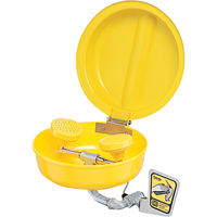 Eye/Face wash With Cover, Wall-Mount Installation, Plastic Bowl Toolneeds Inc.