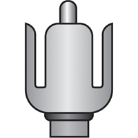 Tiges de s&eacute;curit&eacute; pour support porte-drapeau, usage intensif - accessoires & pi&egrave;ces de rechange Toolneeds Inc.