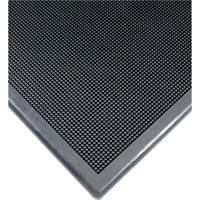 Sanitizing Footbath Mat No. 222, Rubber, 2' W x 2-2/3' L x 1/2" Thick, Black Toolneeds Inc.