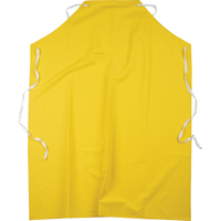 Tabliers ignifuges, Polyester/PVC, 48" lo x 36" la, Jaune Toolneeds Inc.