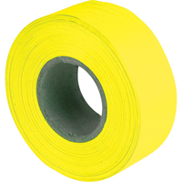 Rubans pour signalisation, 1,2" la x 150' lo, Jaune fluorescent Toolneeds Inc.