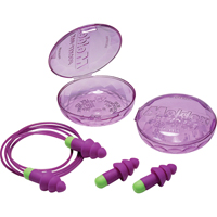 Bouchons d'oreilles r&eacute;utilisables Rockets, Avec cordon, Vrac - &eacute;tui en plastique, 27 dB NRR, Taille unique Toolneeds Inc.