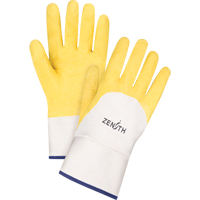 Gants enduits au fini rugueux, 10/T-Grand, R&ecirc;vetement Latex de caoutchouc, Enveloppe en Coton Toolneeds Inc.