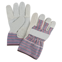 Premium Patch Palm Fitters Gloves, Large, Split Cowhide Palm, Cotton Inner Lining Toolneeds Inc.