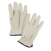 Gants de conducteur doubl&eacute;s pour l'hiver, T-Grand, Paume en Cuir fleur de vache, Molleton Toolneeds Inc.