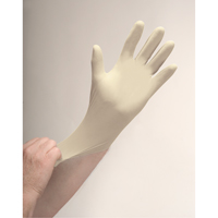 Gants d'examen de premi&egrave;re qualit&eacute; pour peau sensible, Petit, Latex, 4 mils, Poudr&eacute;s, Naturel Toolneeds Inc.