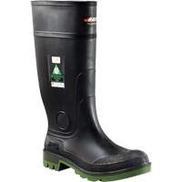 Enduro All Season Industrial Boots, Rubber, Steel Toe, Size 8, Puncture Resistant Sole Toolneeds Inc.