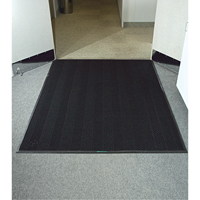 Tapis Waterhog Eco Elite, Essuie-pieds/grattoir, 6' x 6' x 3/8", Fum&eacute;e noire Toolneeds Inc.