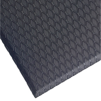 Cushion Max Mats, Diamond, 3' x 5' x 5/8", Charcoal, Nitrile/PVC Toolneeds Inc.