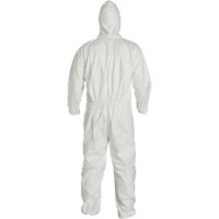 Hooded Coveralls, 4X-Large, White, Tyvek&reg; 400 Toolneeds Inc.