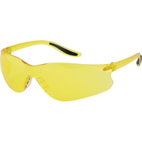 Z500 Series Safety Glasses, Amber Lens, Anti-Scratch, ANSI Z87+/Meets/Exceeds CSA Z94.3 Toolneeds Inc.