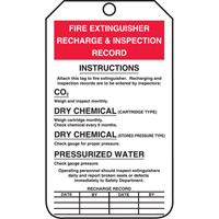 &eacute;tiquettes de s&eacute;curit&eacute; d'inspection et de contr&ocirc;le de l'&eacute;tat de l'&eacute;quipement, Plastique, 3-3/8" la x 5-7/8" h, Anglais Toolneeds Inc.