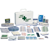 Trousses de premiers soins standards pour le bureau, Dispositif m&eacute;dical Classe 1, Boîte en plastique Toolneeds Inc.