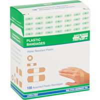 Bandages, Assorti, Plastique, St&eacute;rile Toolneeds Inc.