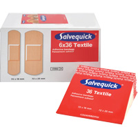 Salvequick&reg; Bandage Dispensing Systems Refills, Rectangular/Square, Fabric, Sterile Toolneeds Inc.