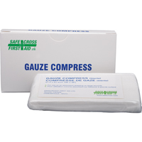 Compresses de gaze, Tampon, 36" lo x 36" la, St&eacute;rile, Dispositif m&eacute;dical Classe 1 Toolneeds Inc.