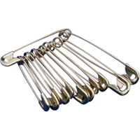Safety Pins, Assorted Sizes Toolneeds Inc.