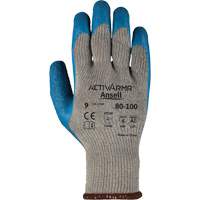 Gants ActivArmr 80-100, 9/Grand, R&ecirc;vetement Latex de caoutchouc, Calibre 10, Enveloppe en Polyester/Coton Toolneeds Inc.