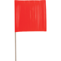Traffic Safety Flags, Vinyl, With Handle Toolneeds Inc.