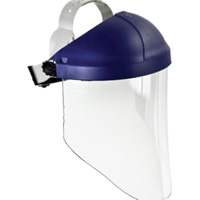Ratchet Headgear with Faceshield, Polycarbonate, Ratchet Suspension Toolneeds Inc.